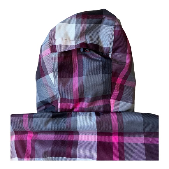 powder room Jackets & Coats Powder Room Snowjacket Pinkpurple Plaid